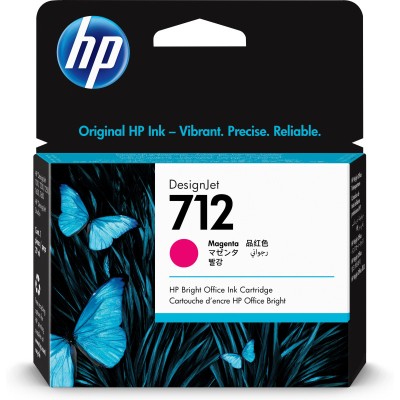 EBCI - CARTOUCHE D'ENCRE DESIGNJET HP 712 / MAGENTA - Tunisie