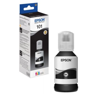 EBCI - BOUTEILLE D'ENCRE ORIGINAL EPSON 101 - NOIR (C13T03V14A) - Tunisie