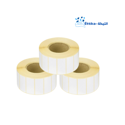 EBCI - ROULEAU D'ÉTIQUETTES THERMIQUE ADHÉSIVES 40 X 20 MM - Tunisie