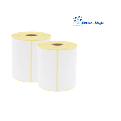 EBCI - ROULEAU D'ÉTIQUETTES THERMIQUE ADHÉSIVES 100 X 100 MM - Tunisie